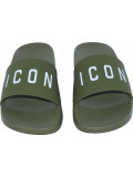 Icon Logo Gummi Sandalen