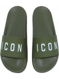 Icon Logo Gummi Sandalen