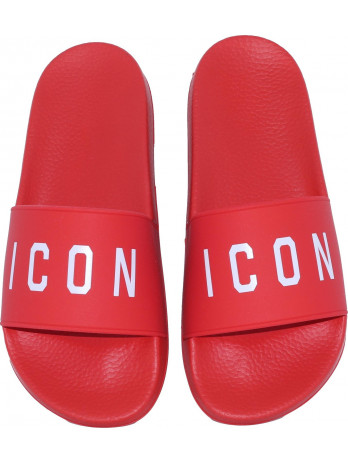 Icon Logo Gummi Sandalen