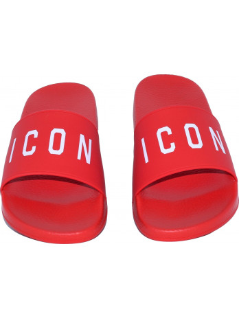 Icon Logo Gummi Sandalen
