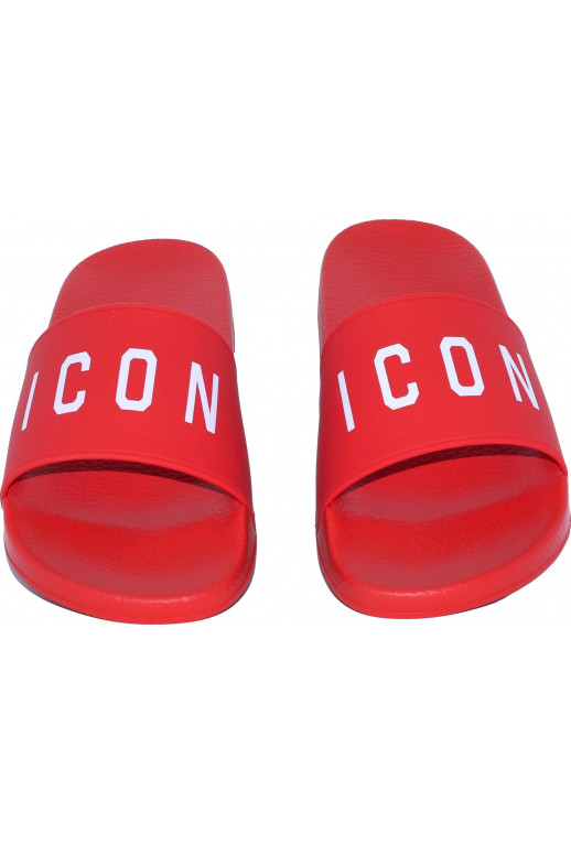 Icon Logo Gummi Sandalen