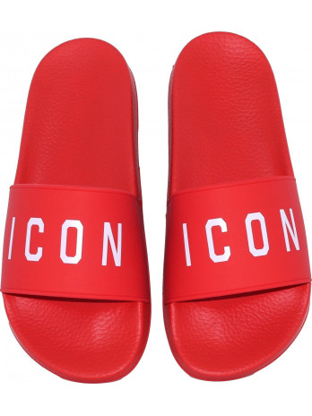 Icon Logo Gummi Sandalen