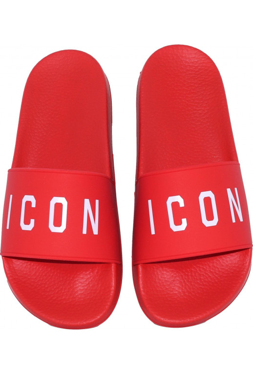 Icon Logo Gummi Sandalen