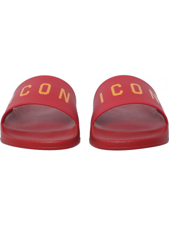 Icon Logo Gummi Sandalen
