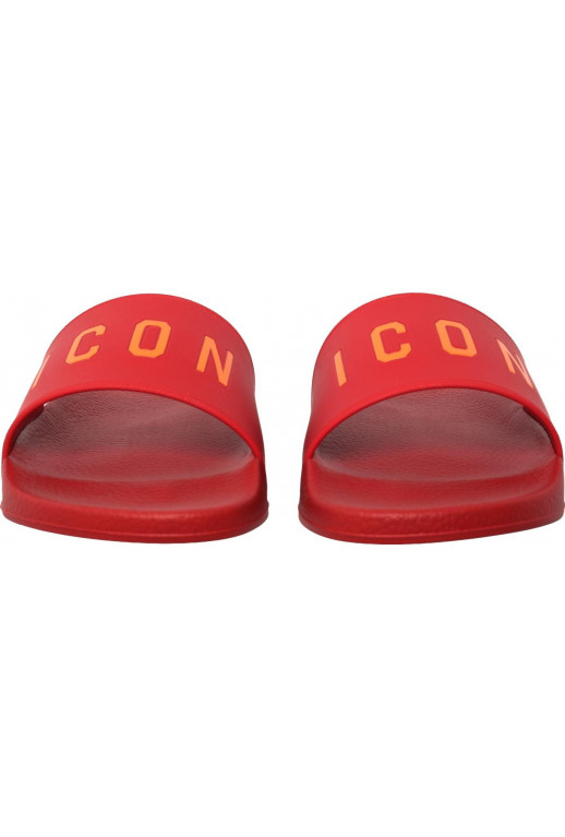 Icon Logo Gummi Sandalen